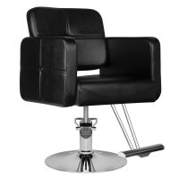 HAIR SYSTEM FOTEL FRYZJERSKI HS10 CZARNY