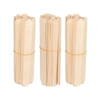 SZPATUŁKA DREWNIANA DUŻA 150x18x1.8mm - 150 sztuk