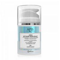 APIS OPTIMA, KREM AKTYWNIE NAWILŻAJĄCY Z MINERAŁAMI Z MORZA MARTWEGO I KWASEM HIALURONOWYM, DZIEŃ I NOC 30+, 50ML