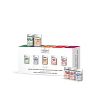 FARMONA Zestaw aktywnych koncentratów do pielęgnacji skóry (DERMA ACNE+ *2, HYDRA QUEST *2, AMBER LAVI *2, SKALPEL *2, DERMACOS *2) 10x5ml