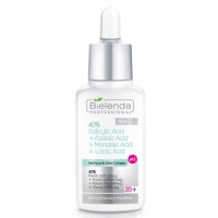 BIELENDA 40% Kwas salicylowy+ Kwas azelainowy+ Kwas migdałowy+ Kwas mlekowy pH 2 30g