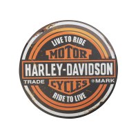 TABLICA OZDOBNA OKRĄGŁA HARLEY CT176