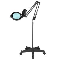 LAMPA LUPA LED GLOW MOONLIGHT 8013/6" BLACK ZE STATYWEM