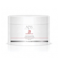 APIS Cukrowy peeling z liofilizowanymi malinami 220g