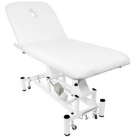 FOTEL KOSMETYCZNY ELEKTRYCZNY AZZURRO 708AS PEDI 3 SILN. CZARNY