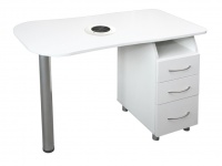 Biurko do manicure z pochłaniaczem BK01p