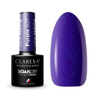CLARESA Lakier hybrydowy PURPLE 627 -5g