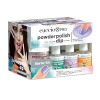 Cuccio PRO - Dip System - Zestaw Startowy tytanowy + puder 14g gratis