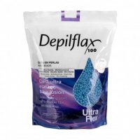 Depilflax 100 elastyczny wosk do depilacji o niskiej temperaturze topnienia perłowy azul 1000 g