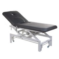 Łóżko do masażu, elektryczny stół rehabilitacyjny BT-2114 - kolor szary