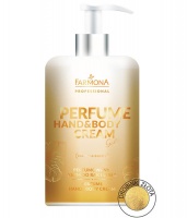 FARMONA PERFUME HAND&BODY CREAM Gold z drobinkami