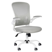 FOTEL BIUROWY COMFORT 73 BIAŁO - SZARY