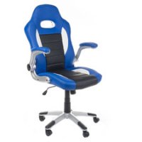 Fotel gamingowy RACER CorpoComfort BX-6923 Niebieski