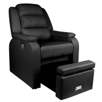 FOTEL SPA DO PEDICURE HILTON CZARNY