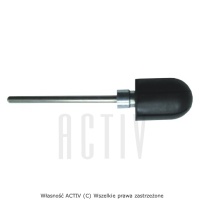 Frez gumowy 10mm, duży ( nośnik na kapturek półokrągły )