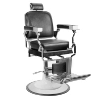 GABBIANO FOTEL BARBERSKI PRINCE CZARNY