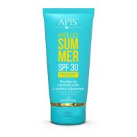 HELLO SUMMER Emulsja do opalania ciała z masłem kakowym SPF 30