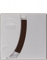 KRYOLAN-CAKE EYE LINER / EYELINER W KAMIENIU-BROWN