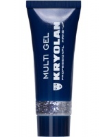 KRYOLAN-MULTI GEL GLITTER 10 ML / GRUBY ŻEL BROKATOWY DO CIAŁA I WŁOSÓW-LAVENDER