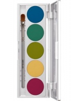 KRYOLAN-SHADES 5 COLORS / CIENIE DO POWIEK RIO