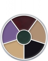 KRYOLAN- SUPRACOLOR CREAM COLOR CIRCLE / TŁUSTA FARBA DO TWARZY / BLACK EYE