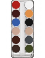 KRYOLAN- SUPRACOLOR PALETA 12 KOL / TŁUSTA FARBA DO MALOWANIA TWARZY / B