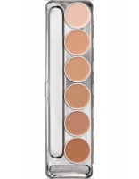 KRYOLAN- SUPRACOLOR PALETA 6 KOL / TŁUSTA FARBA DO MALOWANIA TWARZY / 1 W - 6 W