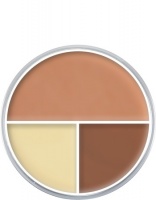 KRYOLAN-ULTRA FOUNDATION TRIO / KÓŁKO PODKŁADÓW KRYJĄCYCH DO TWARZY / A