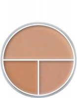 KRYOLAN-ULTRA FOUNDATION TRIO / KÓŁKO PODKŁADÓW KRYJĄCYCH DO TWARZY / NO. 8