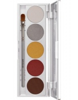 KRYOLAN-VIVA COLOR PALETTE 5 COLORS / CIENIE DO POWIEK SUNRISE