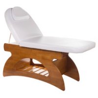 SPA Łóżko do masażu, leżanka kosmetyczna BD-8241 - kolor orzech