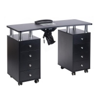 Stolik do manicure BD-3425+P CZARNY
