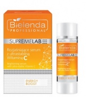 Supremelab - Energy Boost Rozjaśniające serum z ultrastabilną Witaminą C 15ml