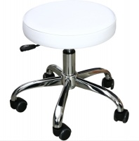 Taboret do pedicure chrome