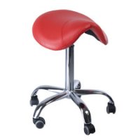 Taboret kosmetyczny BD-9909 Czerwony