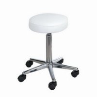 Taboret kosmetyczny (biały) BR-3605