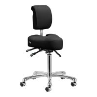 Taboret podologiczny / tatuażysty 1005 Giovanni czarny