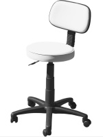 Taboret z oparciem