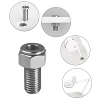 UCHWYT LAMPY-LUPY  TUBE  INOX 